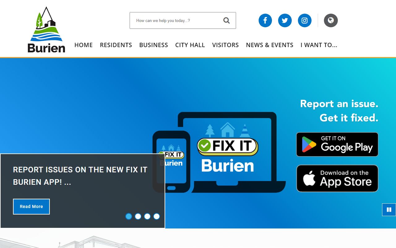 Burien Washington city records and genealogy resources from the city website