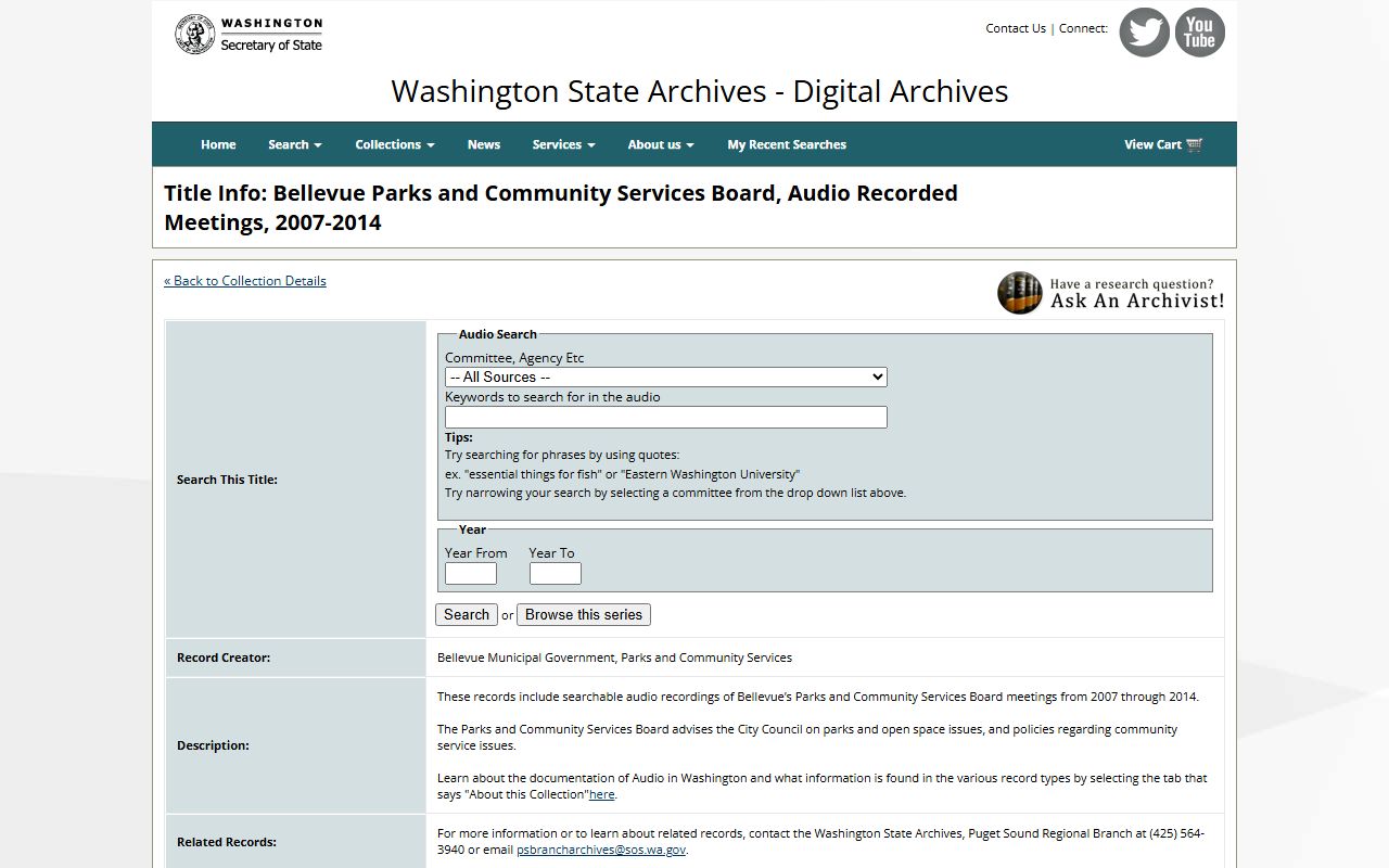 Clark County genealogy records database for Camas Washington family history research