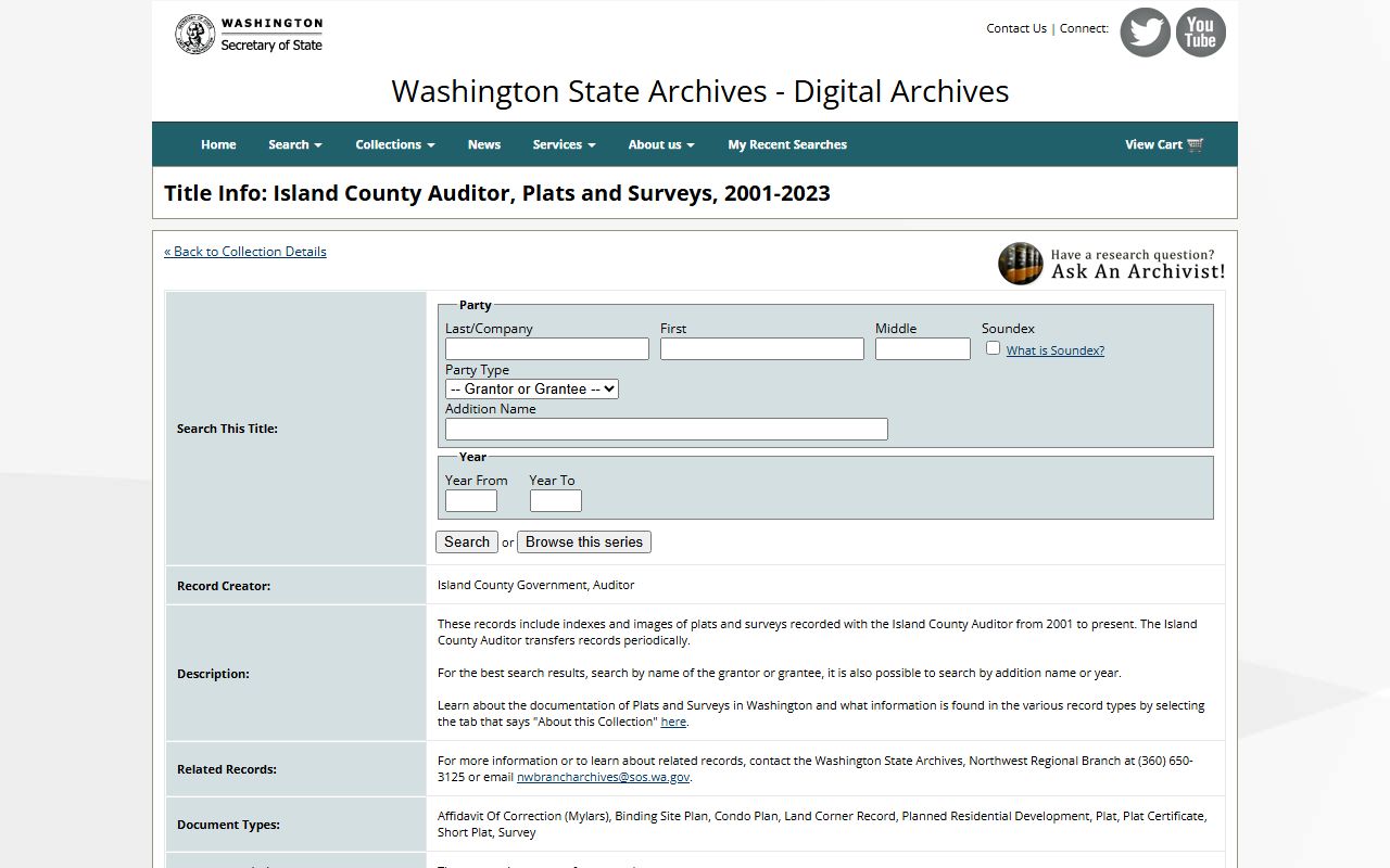 Washington State Digital Archives Franklin County Pasco genealogy records