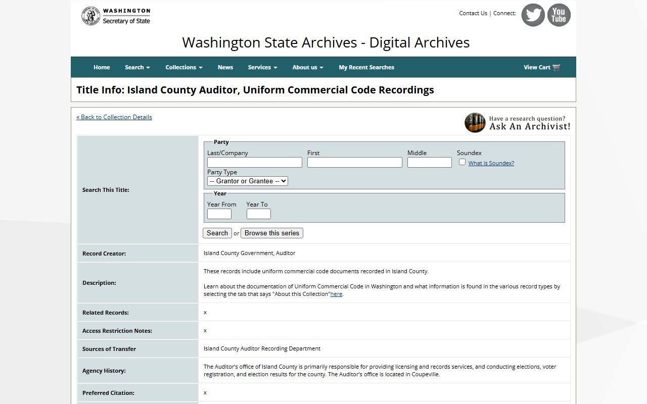 Washington State Digital Archives Spokane County birth and vital records collections for Spokane Valley genealogy