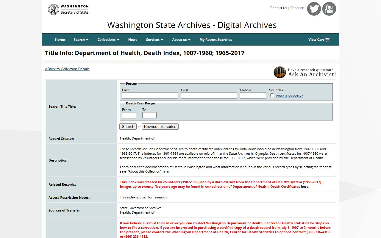 Asotin County Washington historical genealogy records