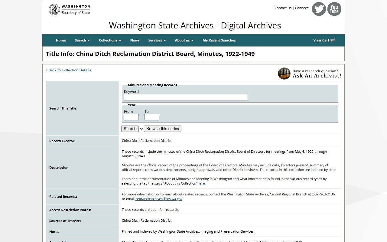 Columbia County Washington genealogy records