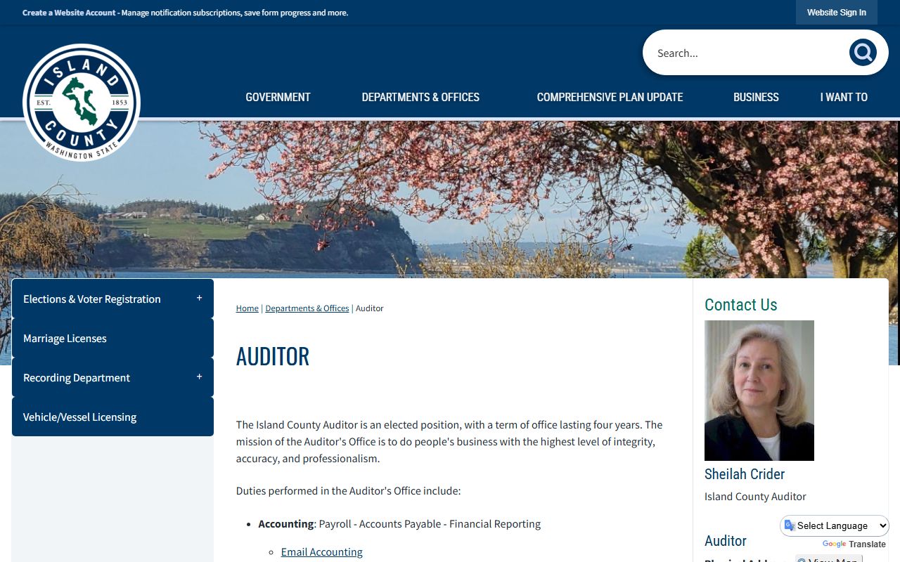 Island County Washington genealogy records