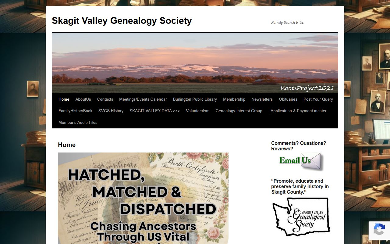 Skagit County Washington genealogy society resources